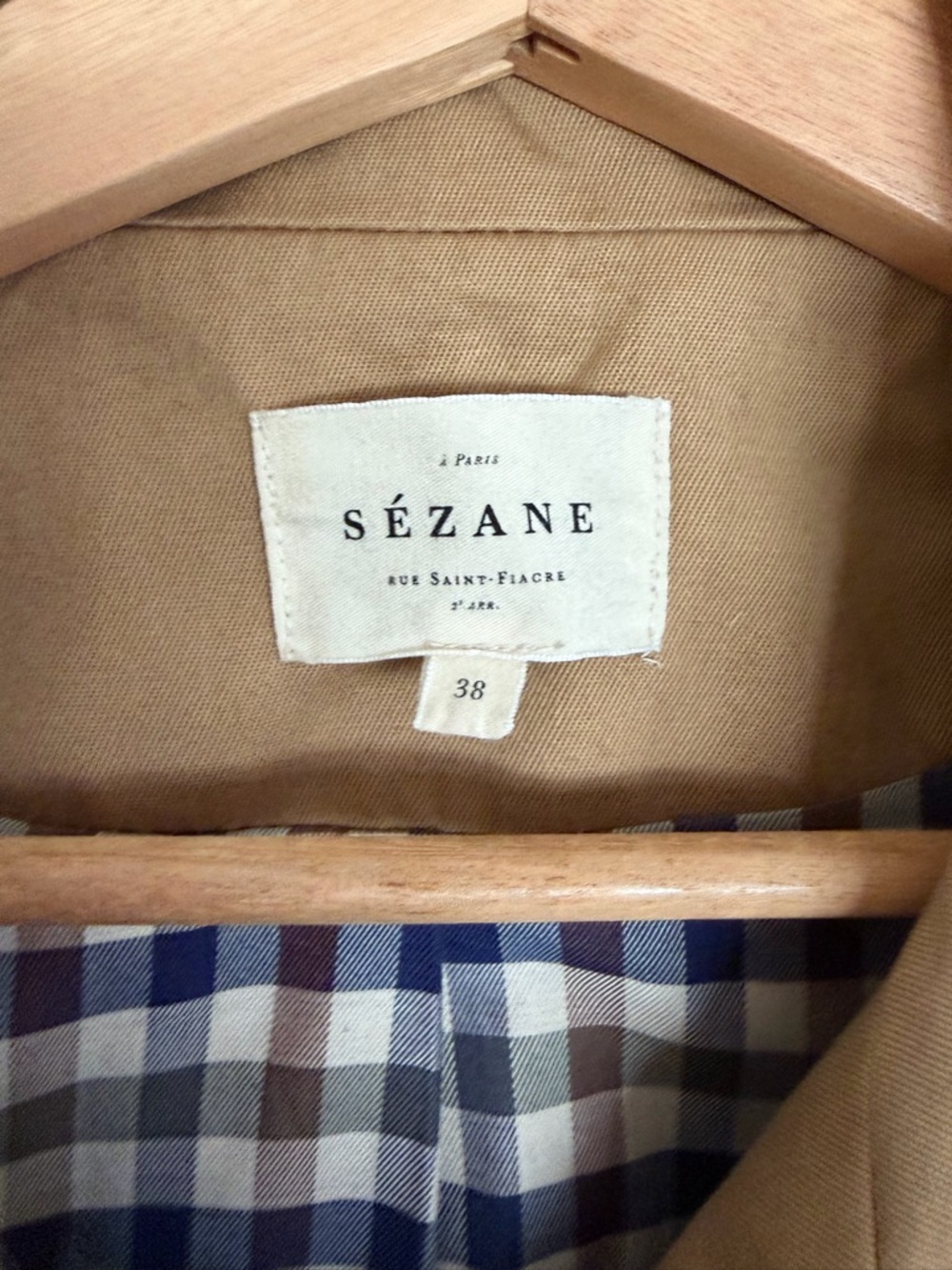 Sézane Clyde Trench - Picture 6 of 7